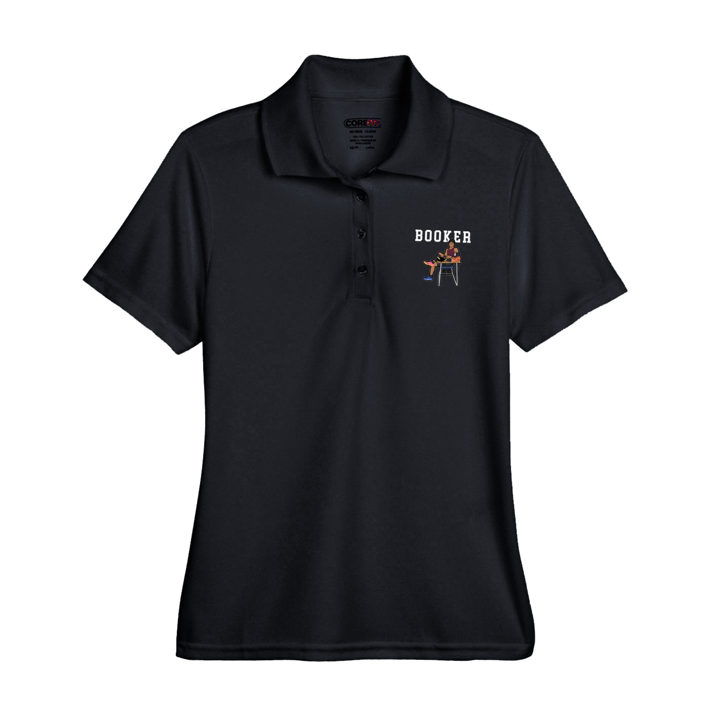 Womens Performance Polo — Shirsey in Black