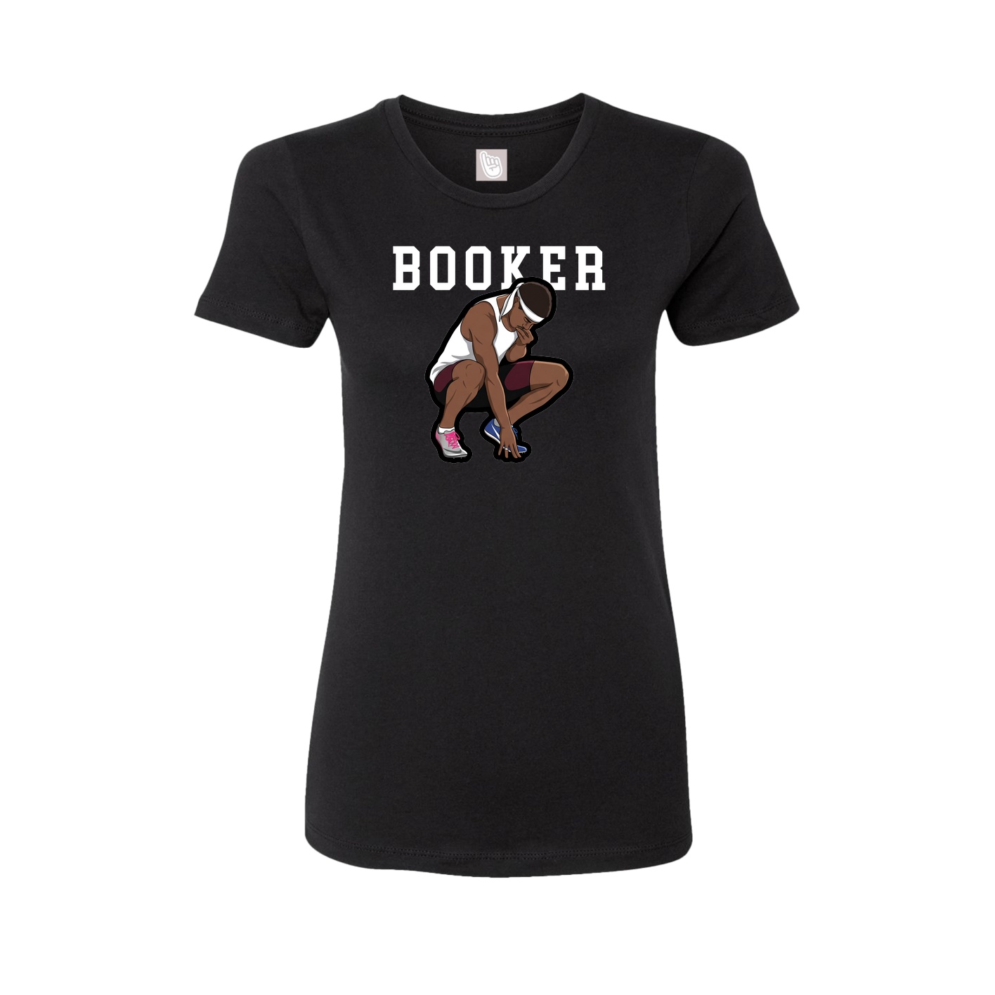 Fitted Women's Tee — Shirsey in Black