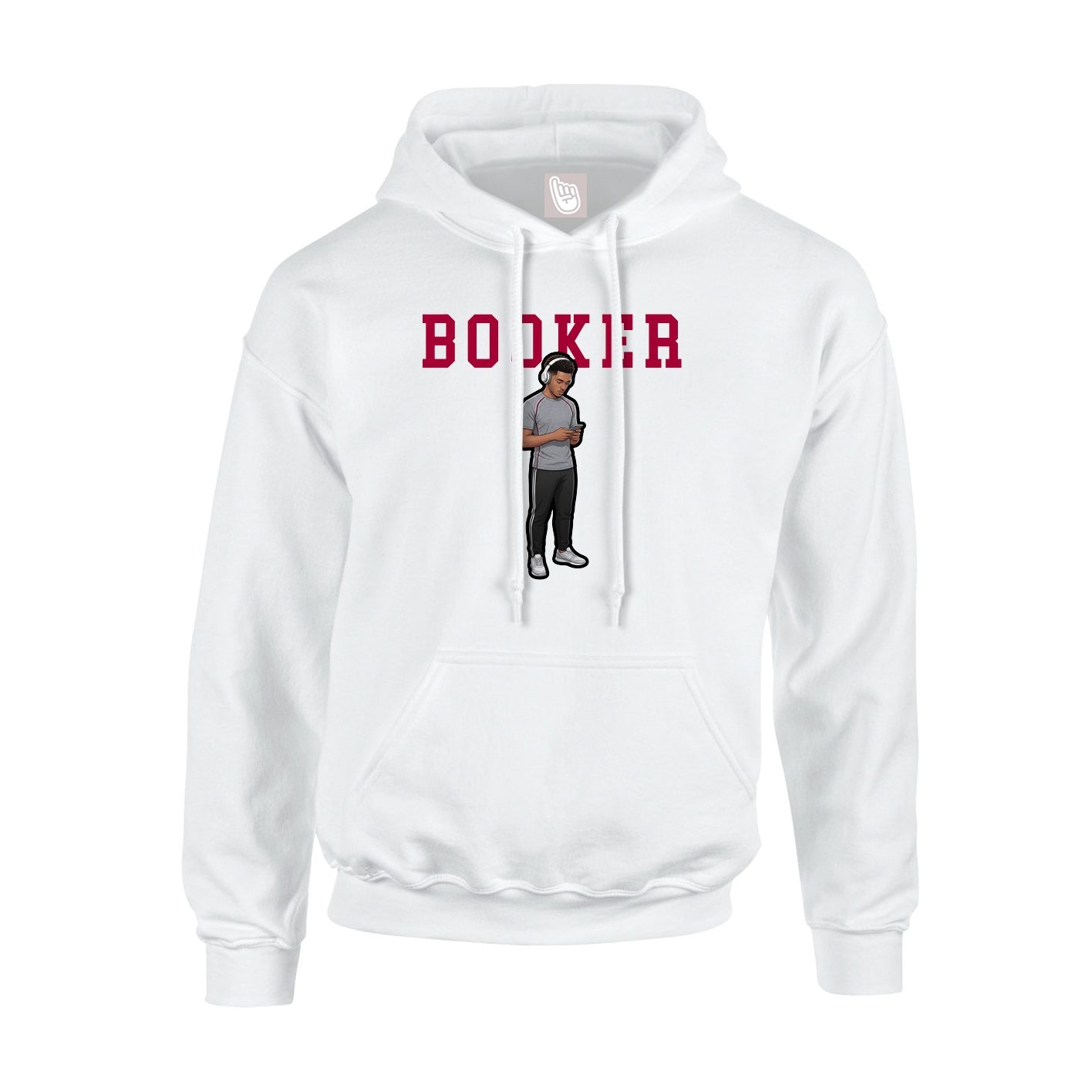 Hoodie — Shirsey in White