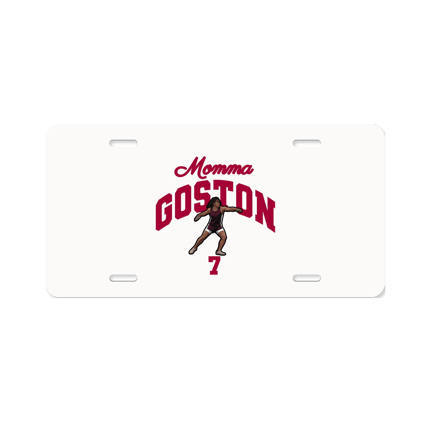 License Plate — Mothers Day Arch in Classic