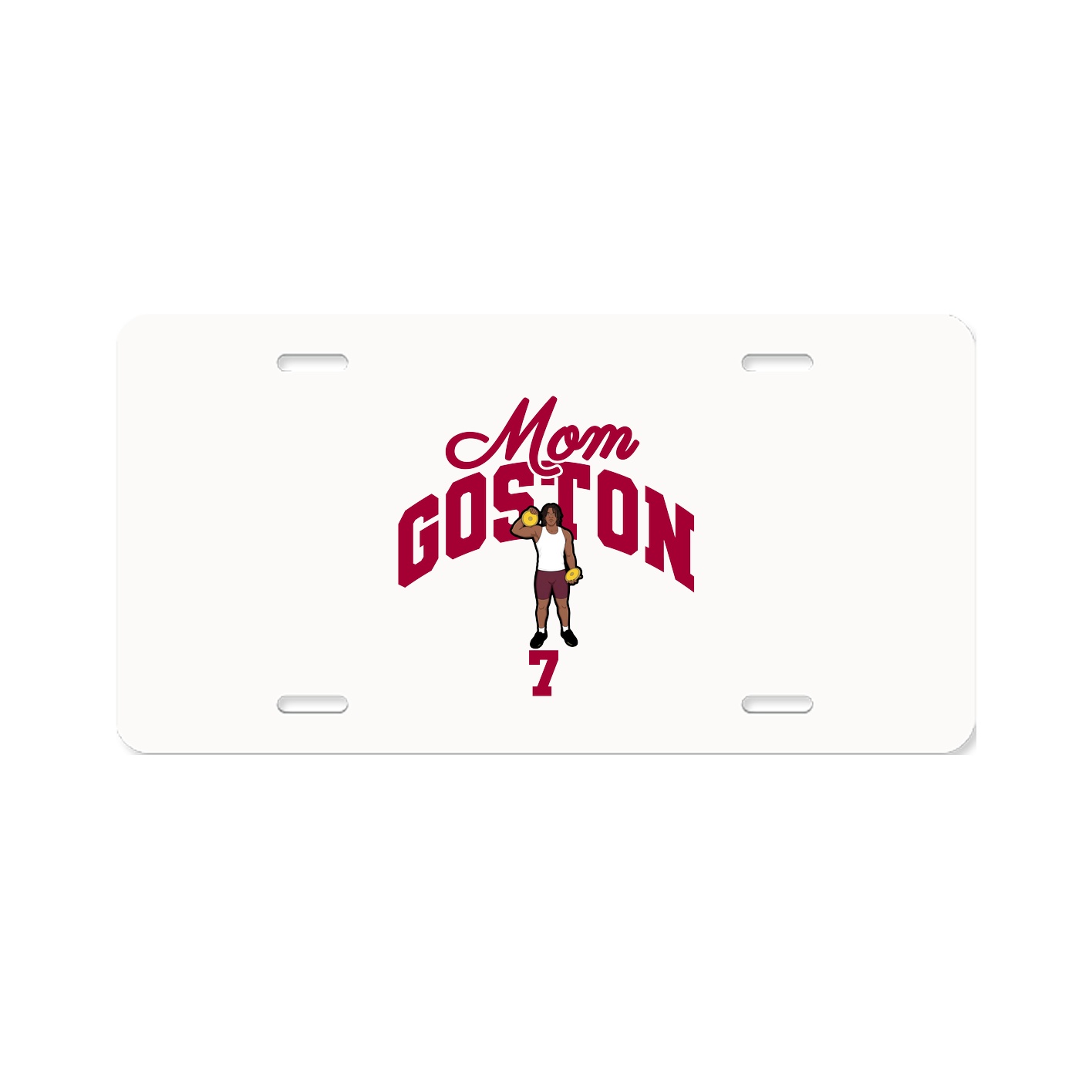 License Plate — Mothers Day Arch in Classic