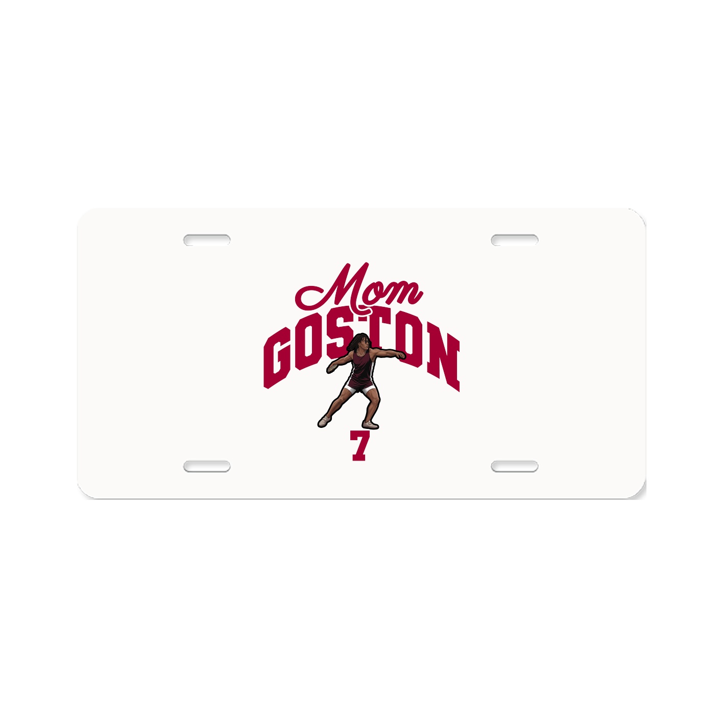 License Plate — Mothers Day Arch in Classic