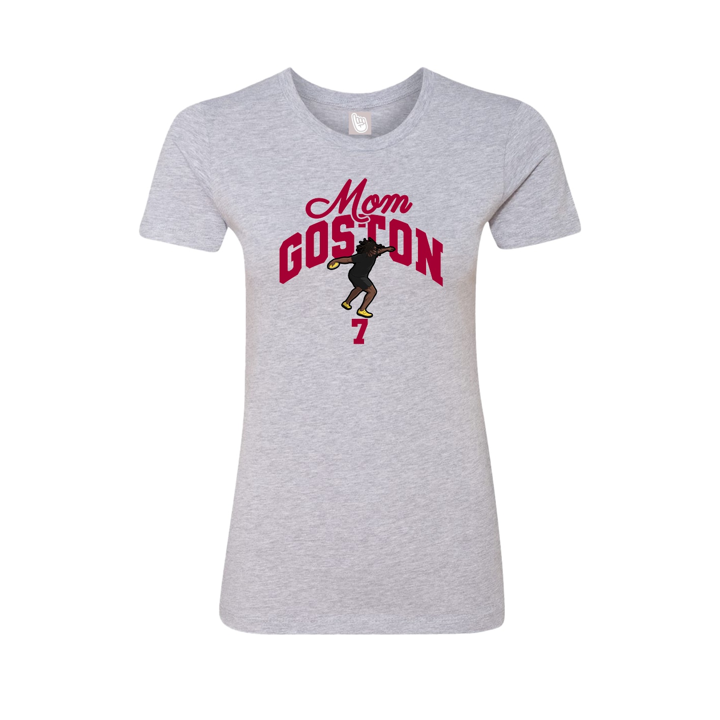 Womens Tee — Mothers Day Arch in Grey