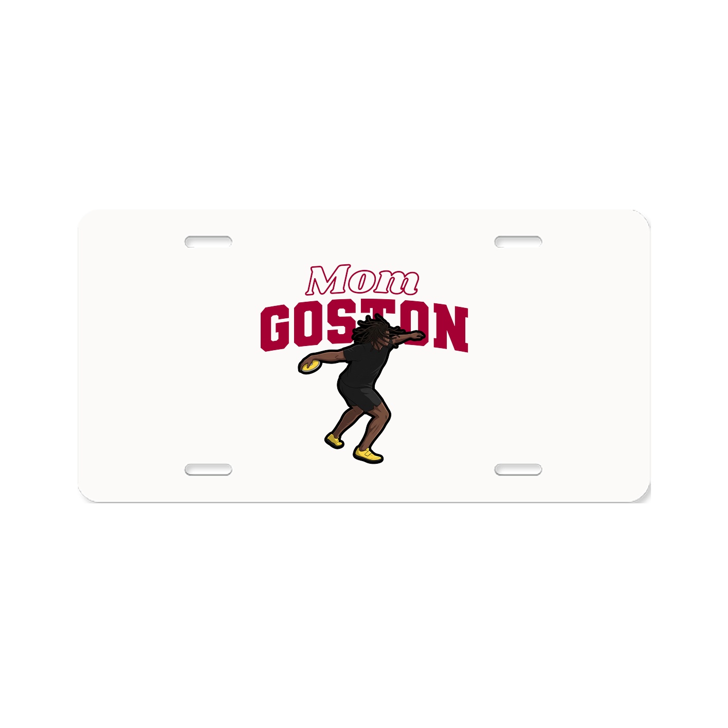License Plate — Mothers Day Block in Classic