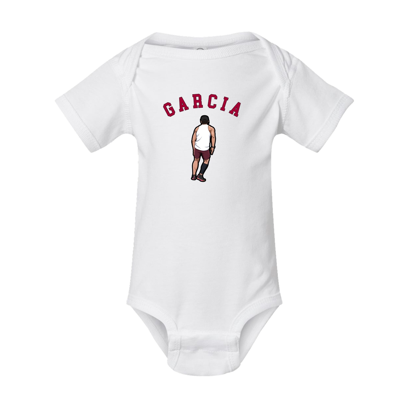 Baby Onesie — Shirsey Arch in White