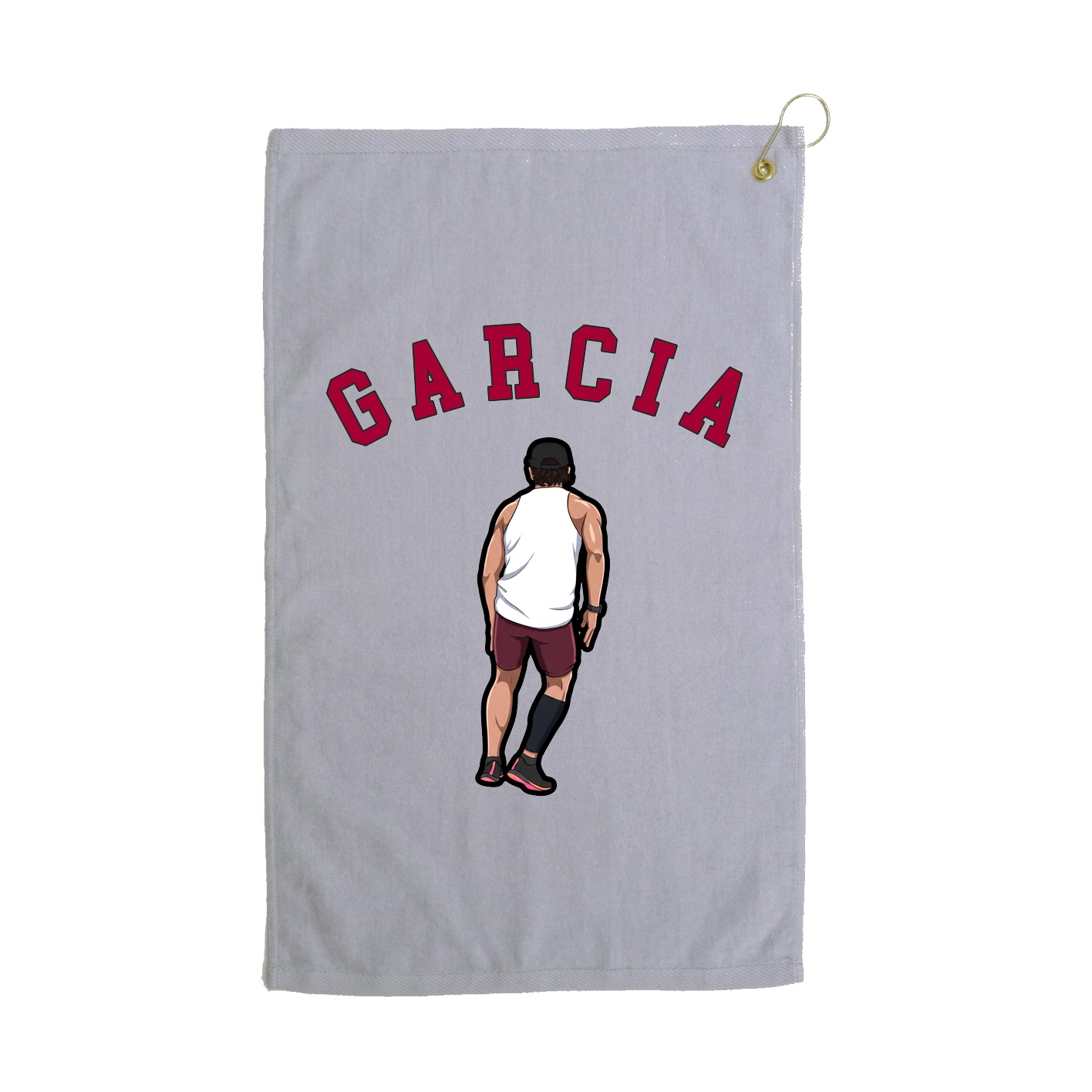 Golf Towel — Shirsey Arch in Grey