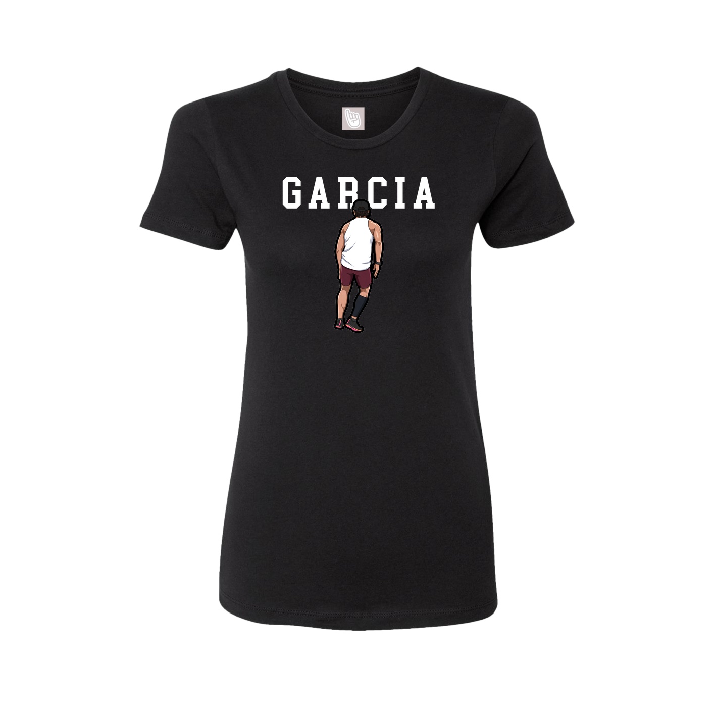 Fitted Women's Tee — Shirsey in Black