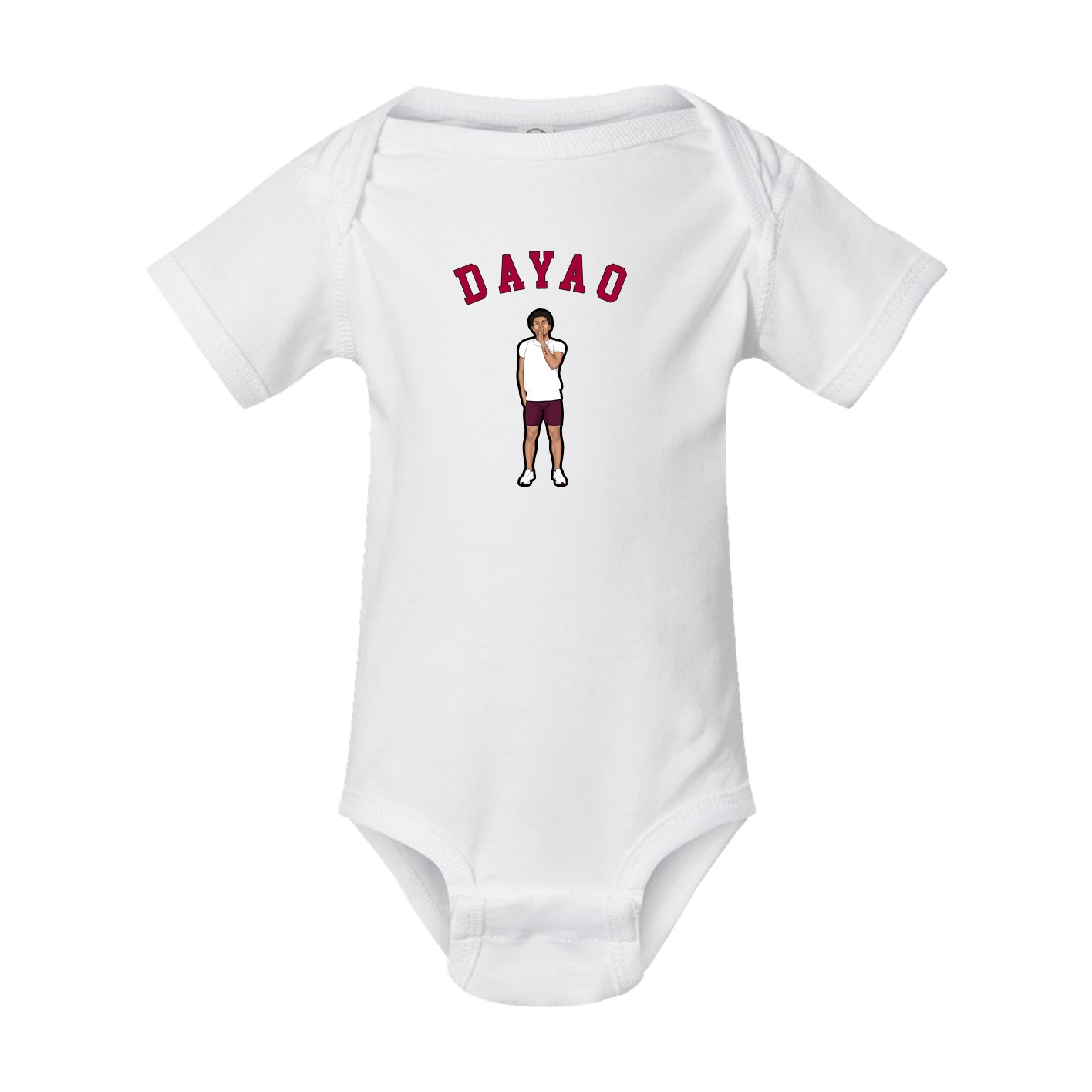 Baby Onesie — Shirsey Arch in White