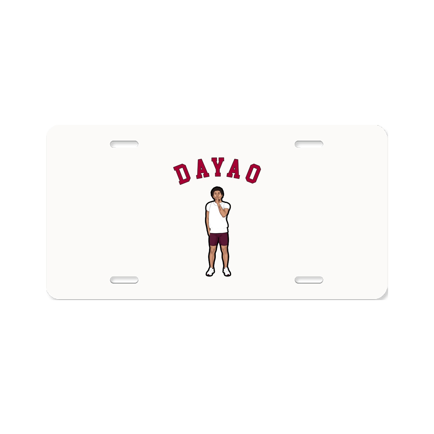 License Plate — Shirsey Arch in Classic
