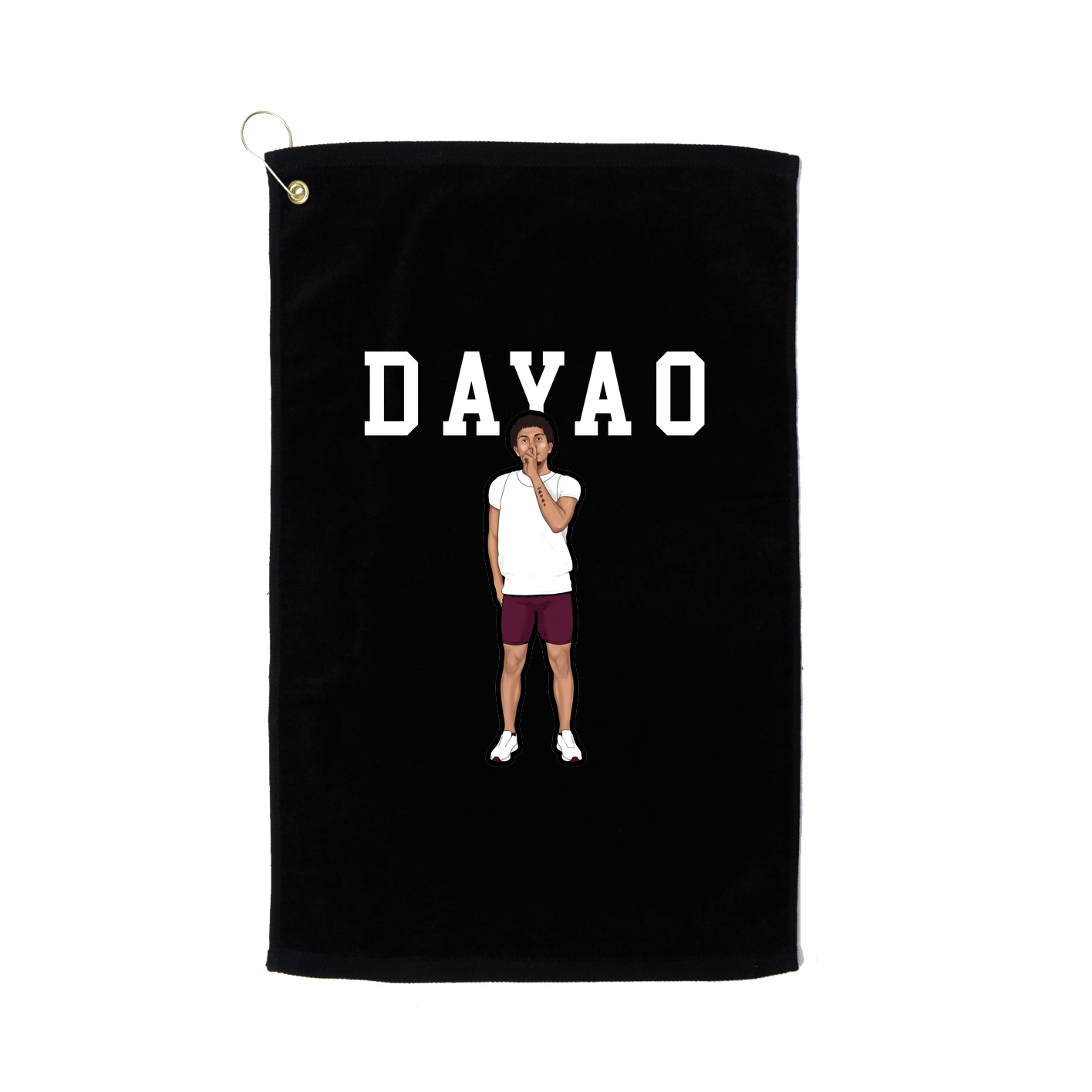 Golf Towel — Shirsey in Black