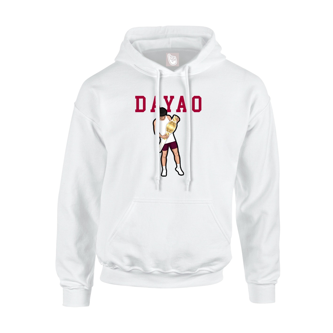 Hoodie — Shirsey in White
