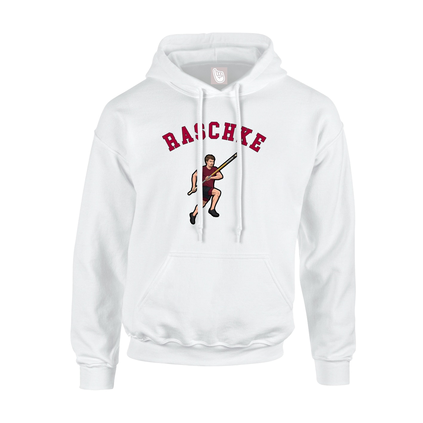 Hoodie — Shirsey Arch in White