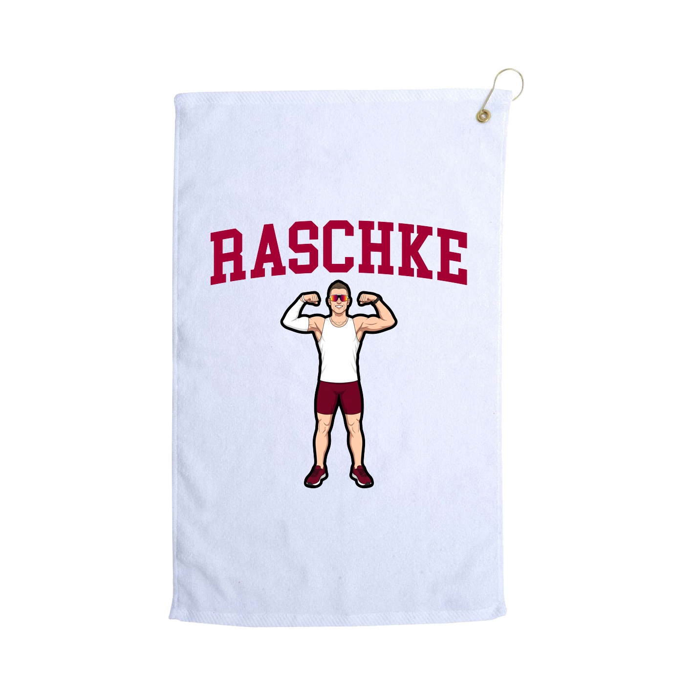 Golf Towel — Shirsey in White