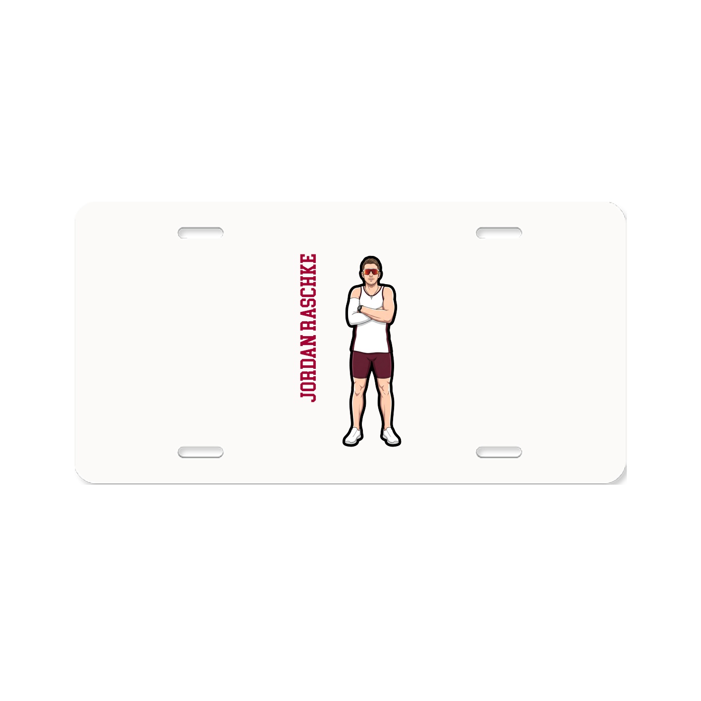 Aluminum License Plate