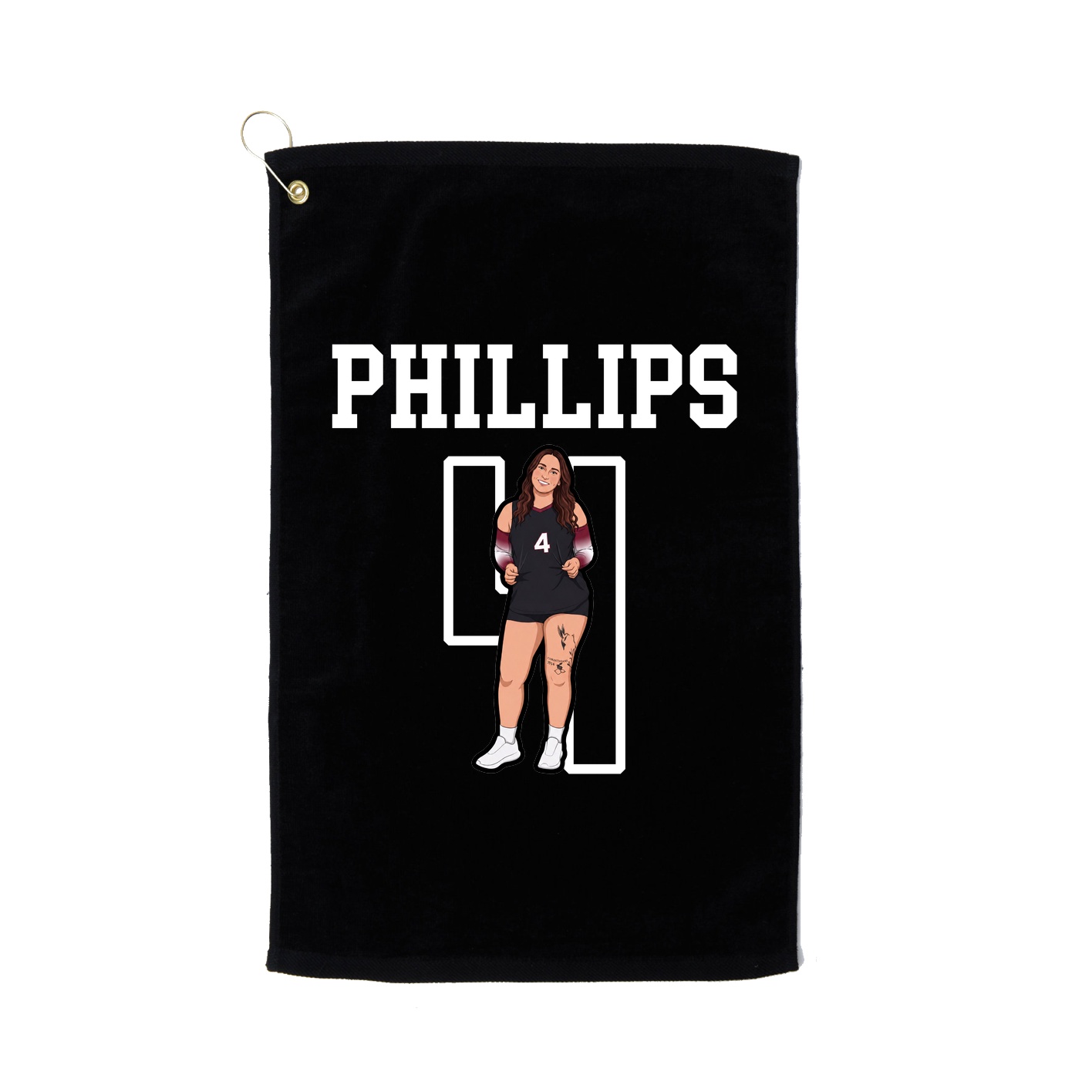 Golf Towel — Shirsey in Black