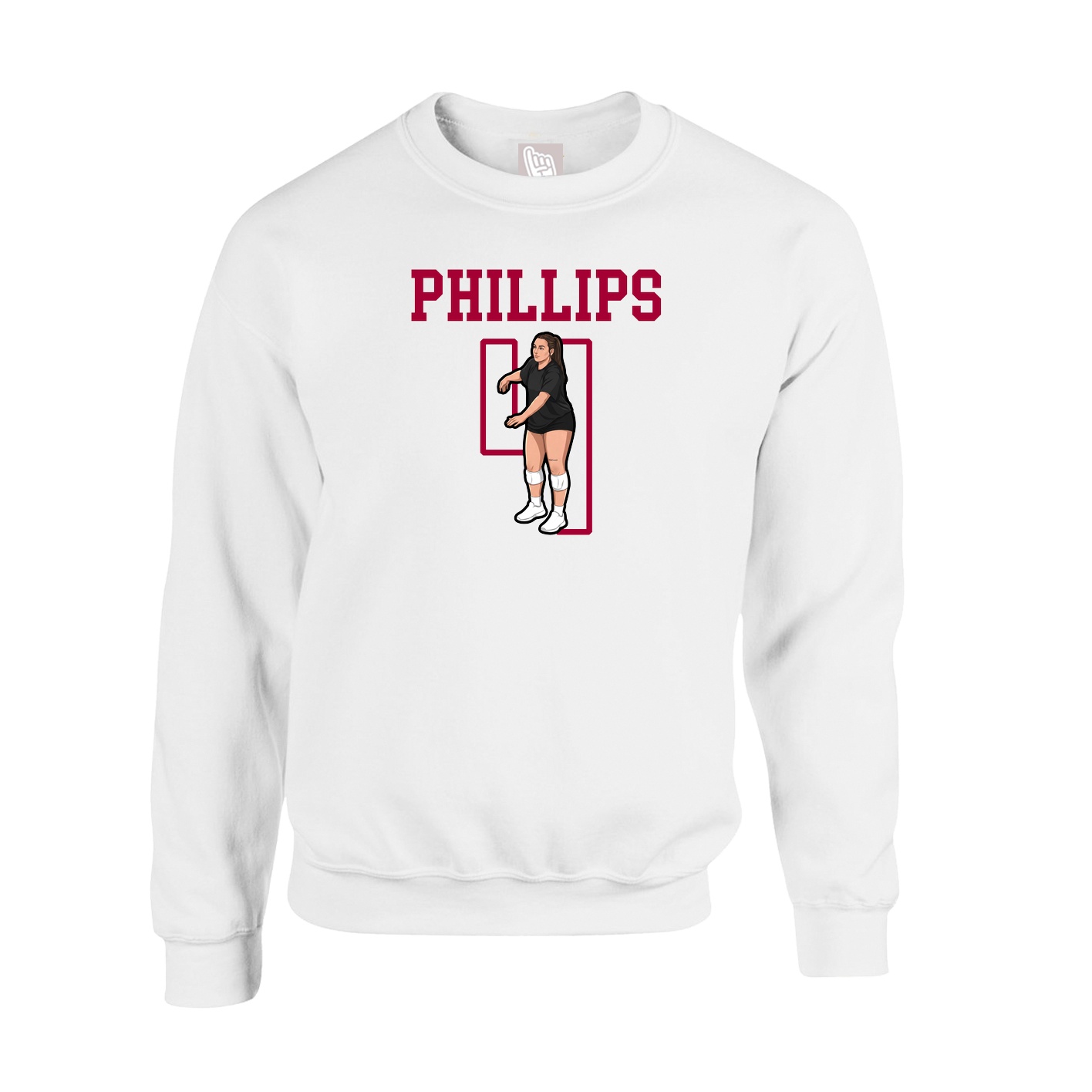 Fleece Crew — Shirsey in White