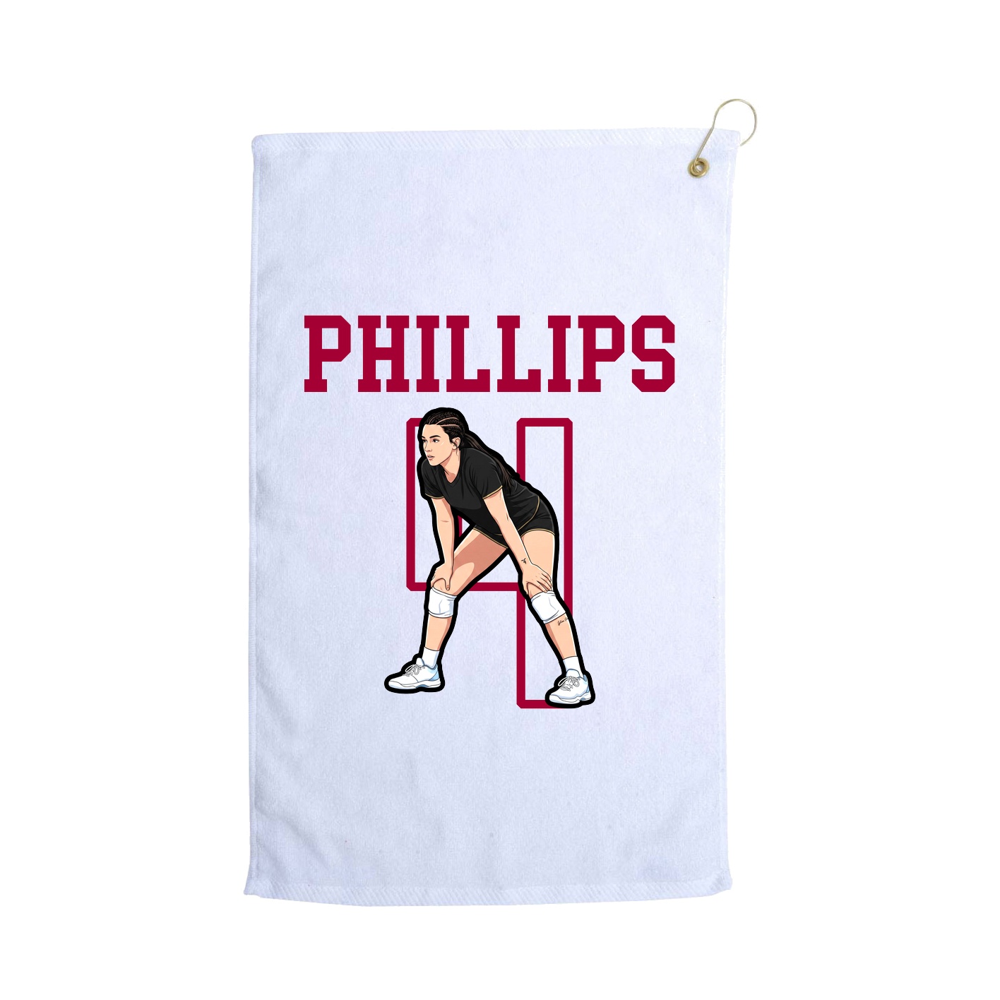 Golf Towel — Shirsey in White