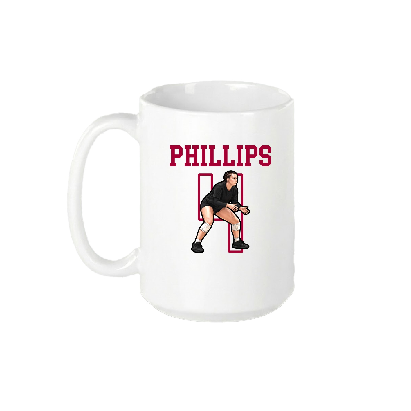 15oz Coffee Mug — Shirsey in White