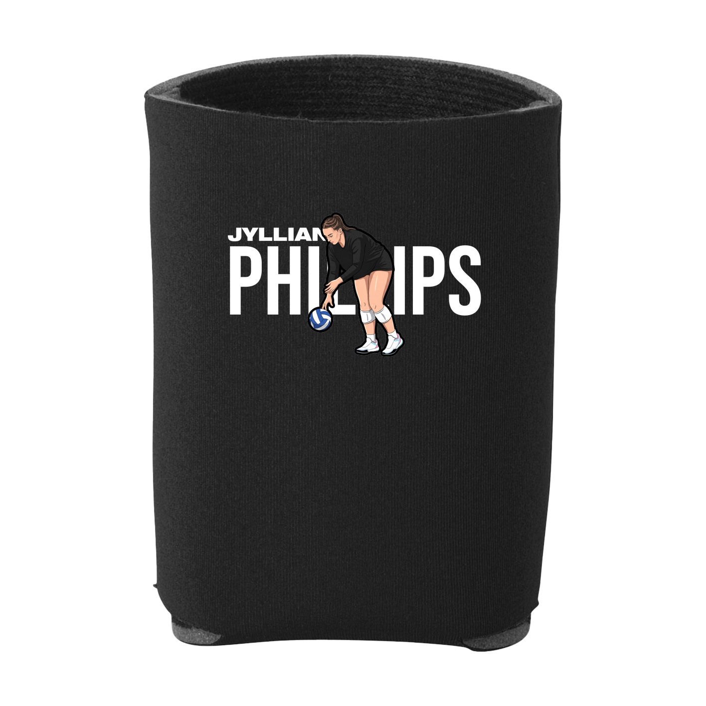 Can Holder — Player Name in Black