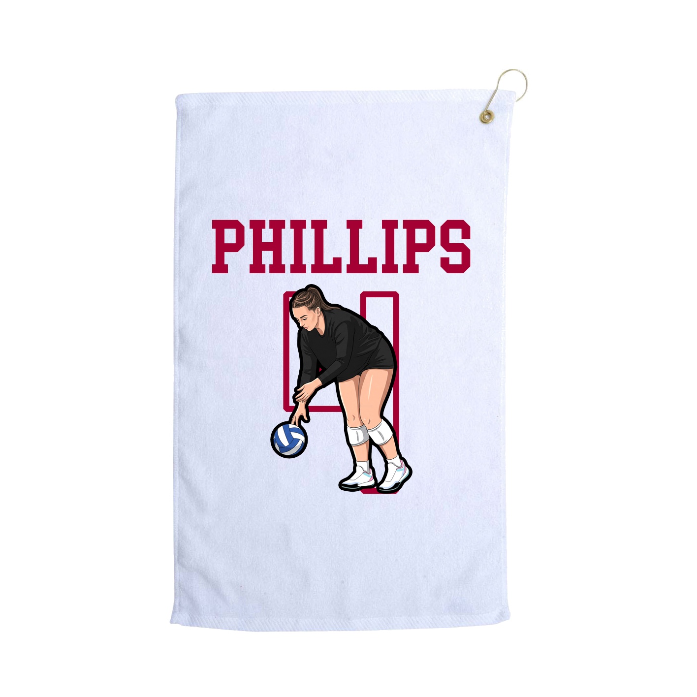 Golf Towel — Shirsey in White