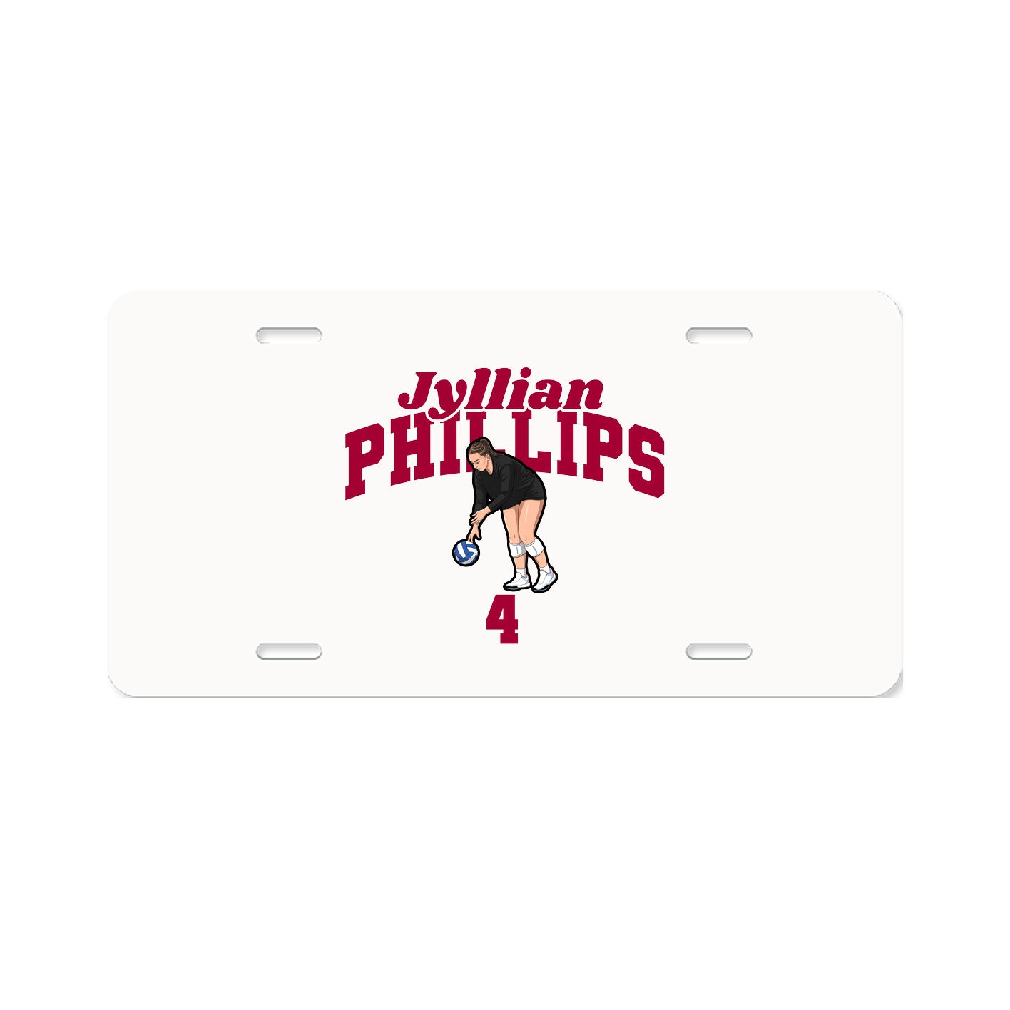 License Plate — Signature Arch in Classic