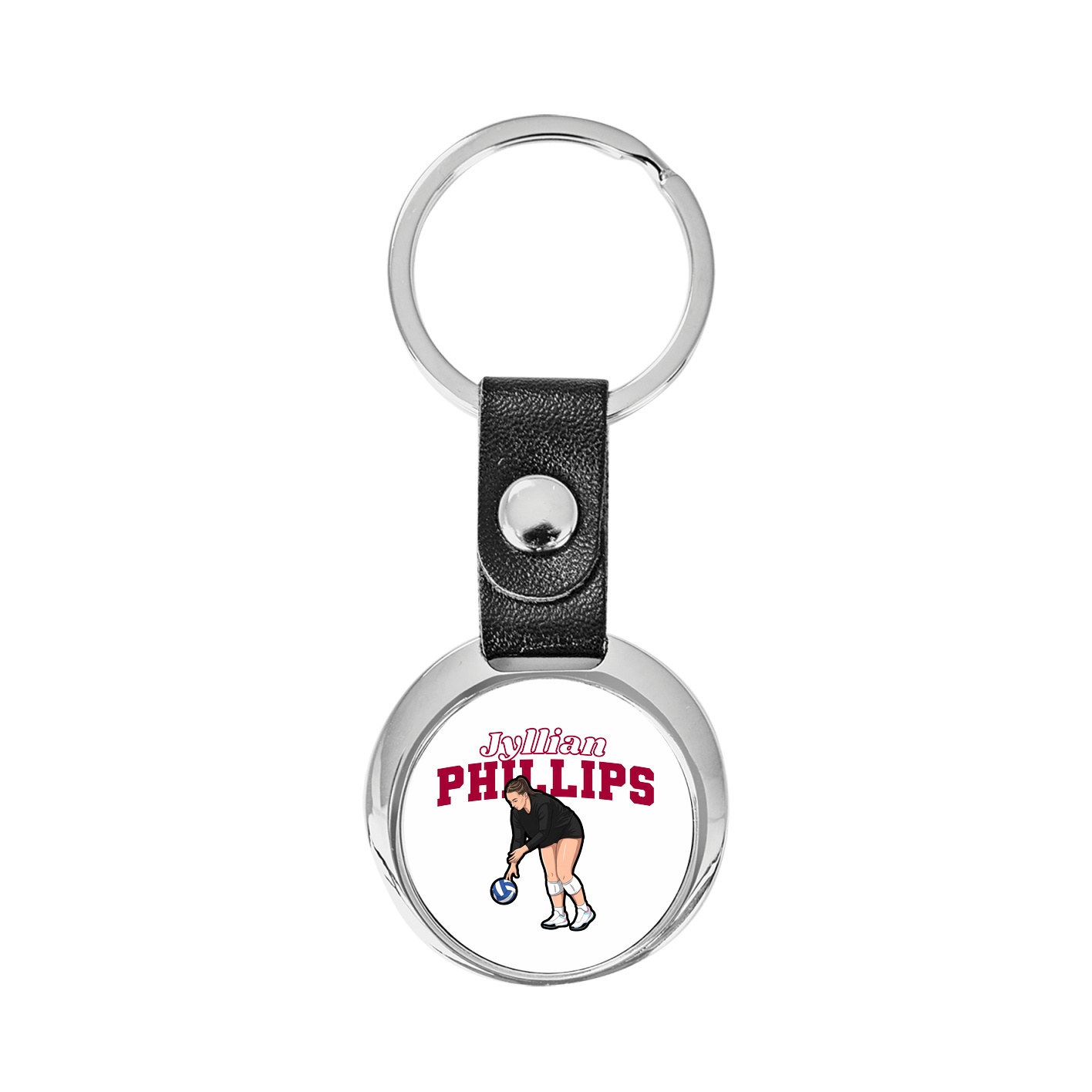 Key Chain — Name Arch in Classic