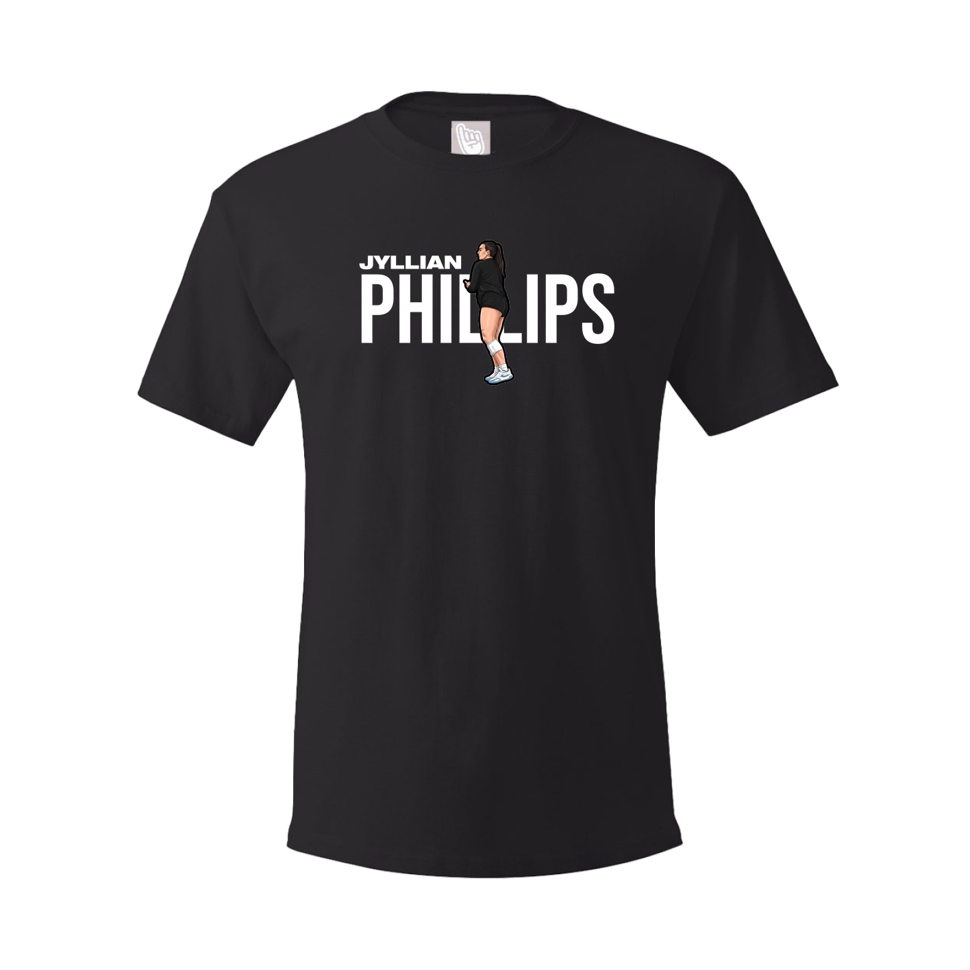 Youth Tee — Player Name in Black
