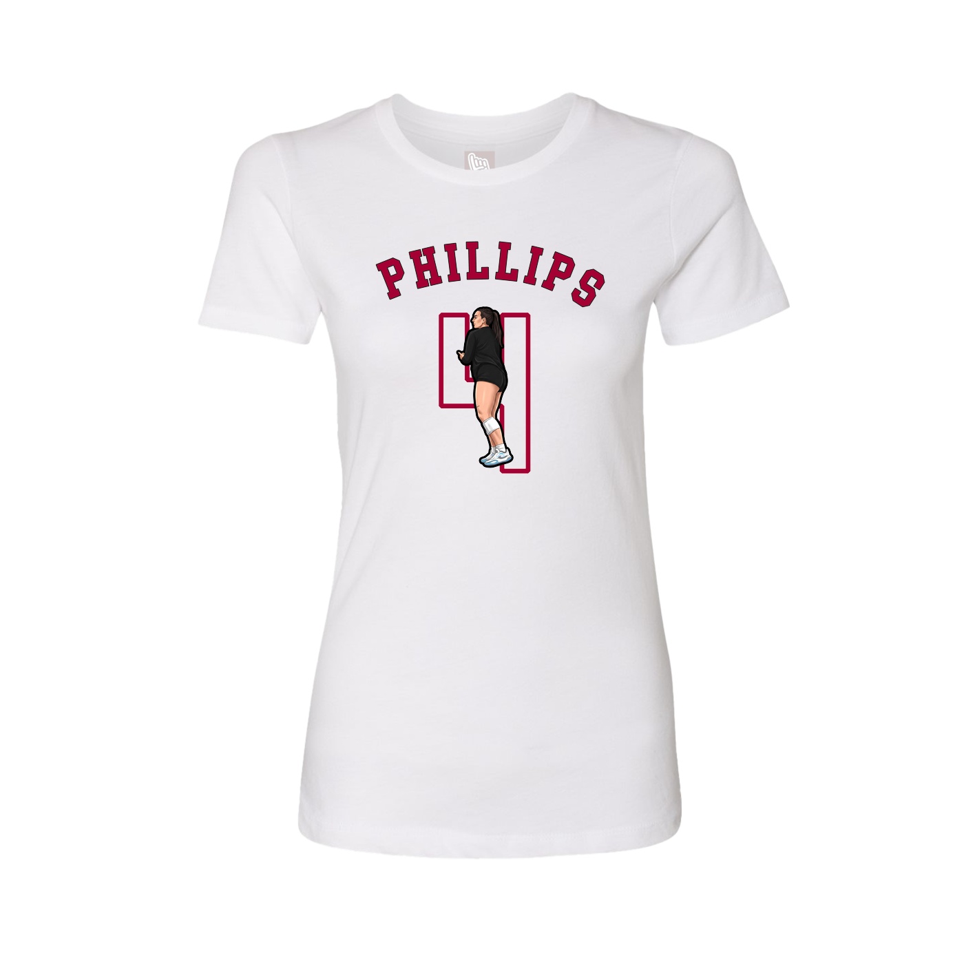 Womens Tee — Shirsey Arch in White