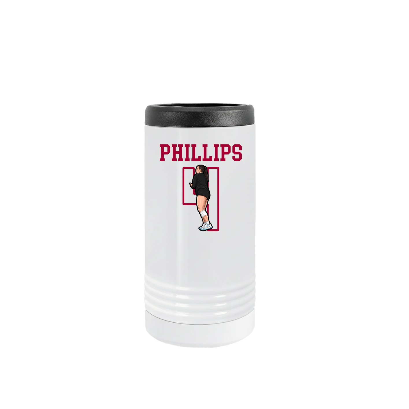 Slim Beverage Holder — Shirsey in White