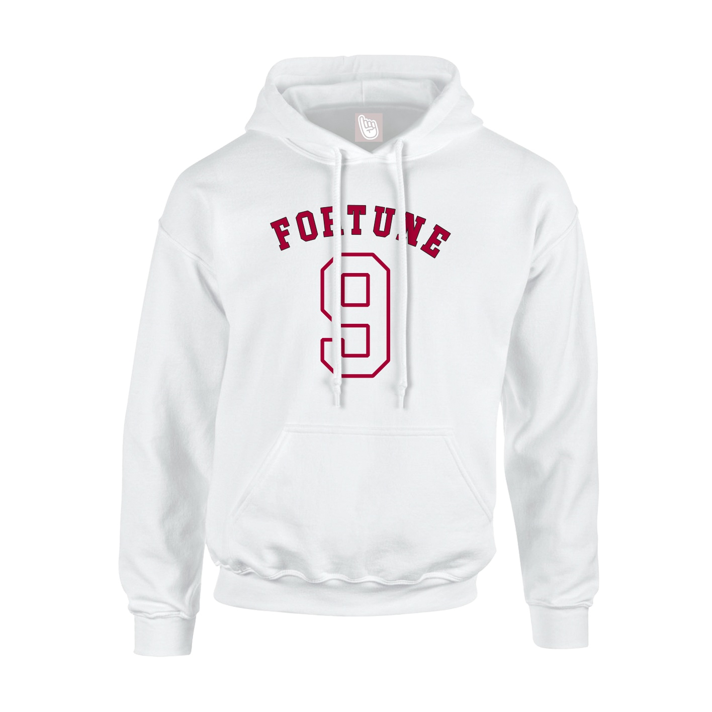 Youth Hoodie — Shirsey Arch in White