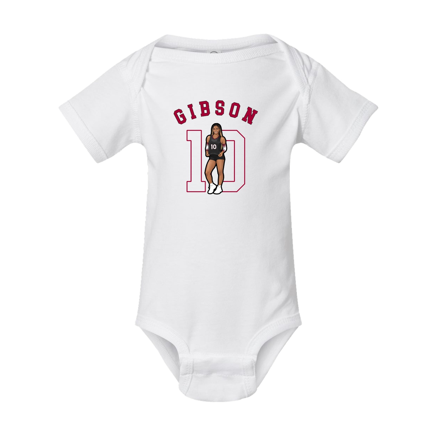 Baby Onesie — Shirsey Arch in White