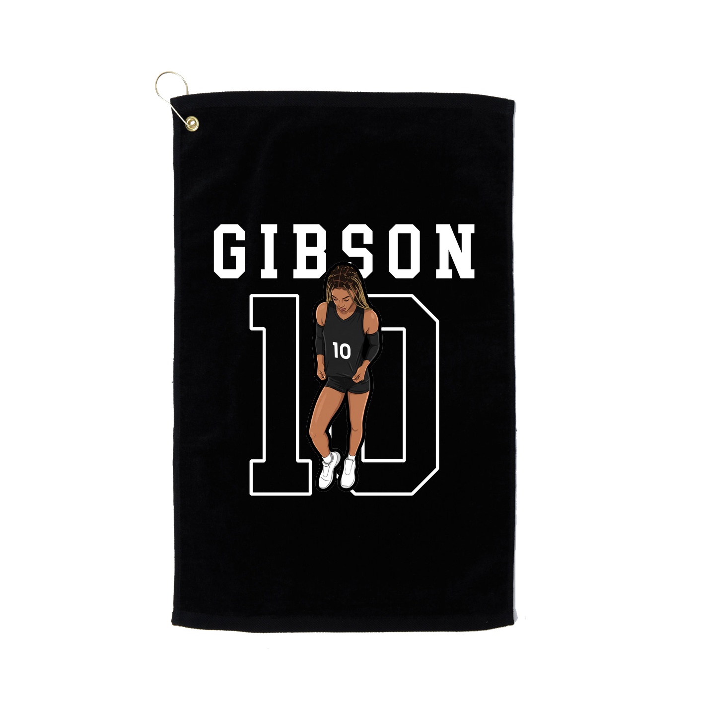 Golf Towel — Shirsey in Black