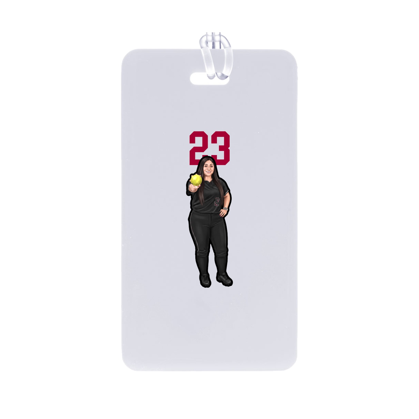 Bag Tag — Number Top in Classic