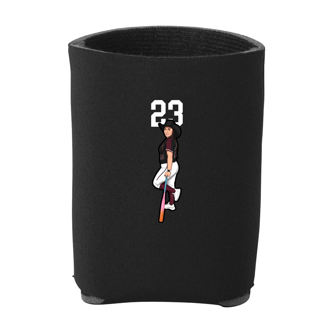 Can Holder — Number Top in Black