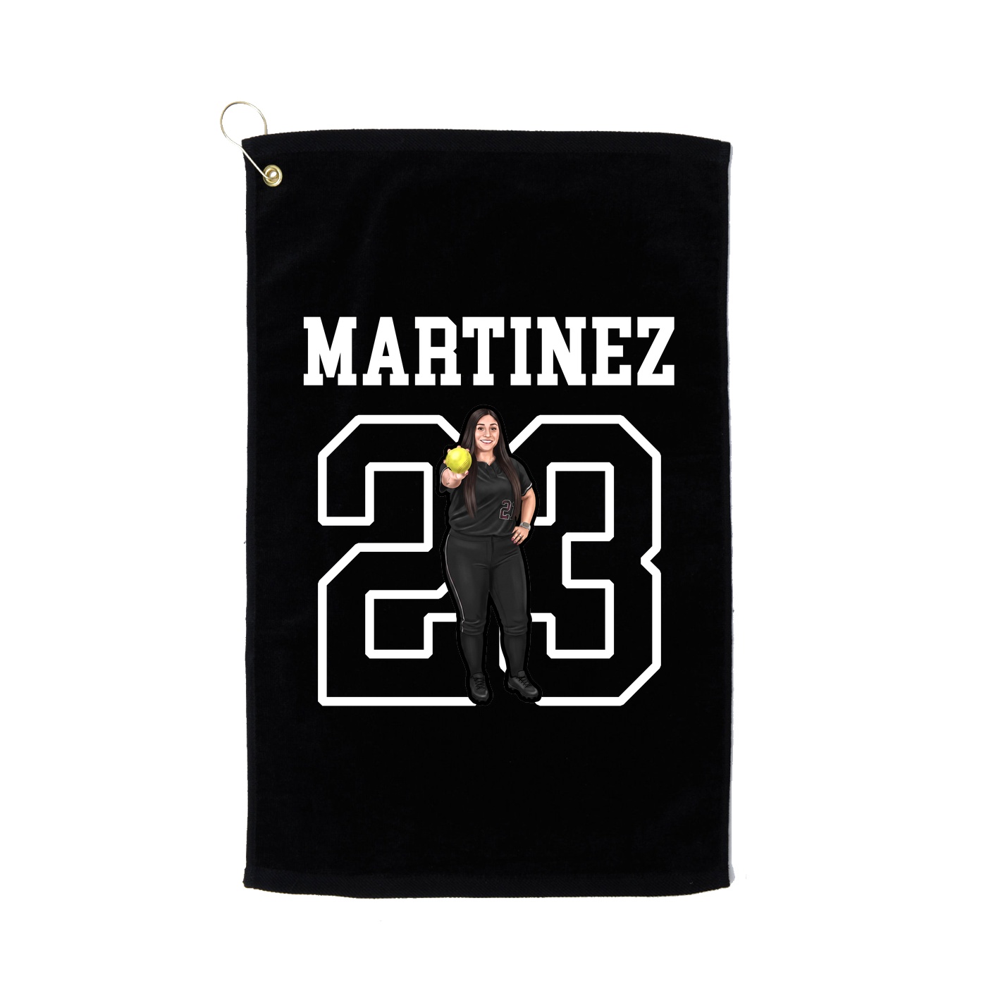 Golf Towel — Shirsey in Black