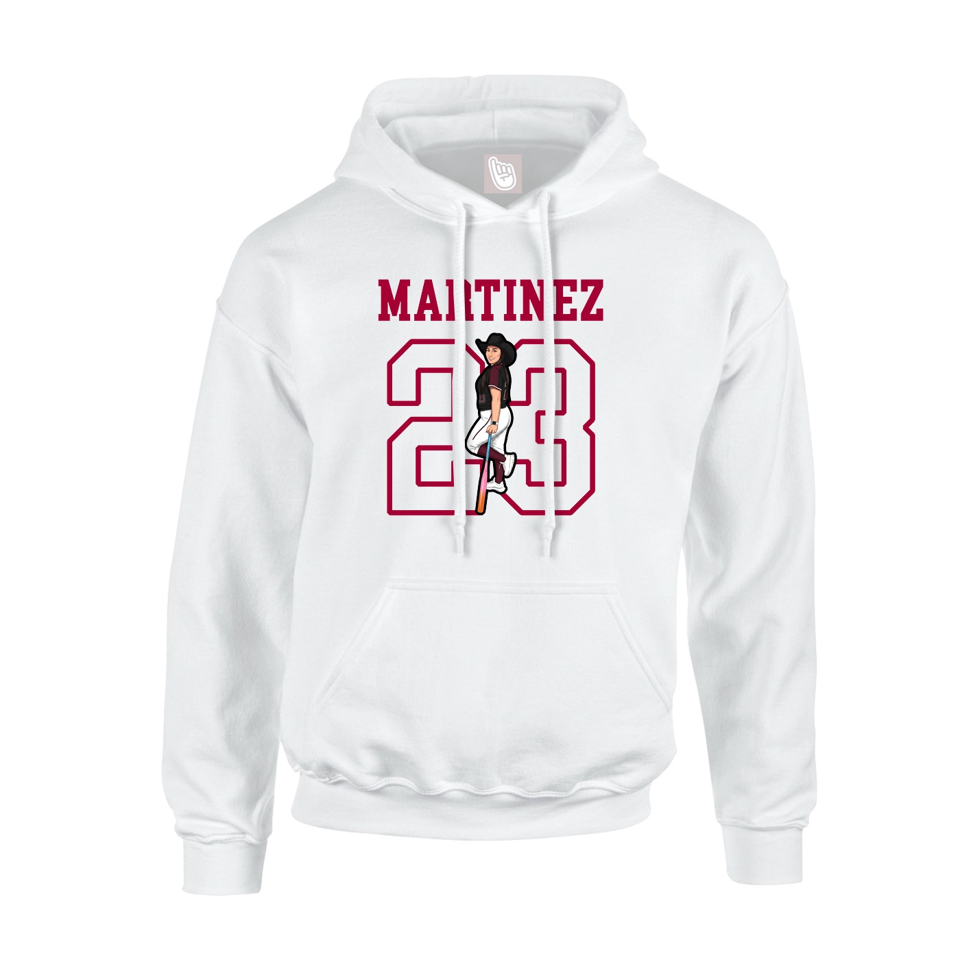 Youth Hoodie — Shirsey in White