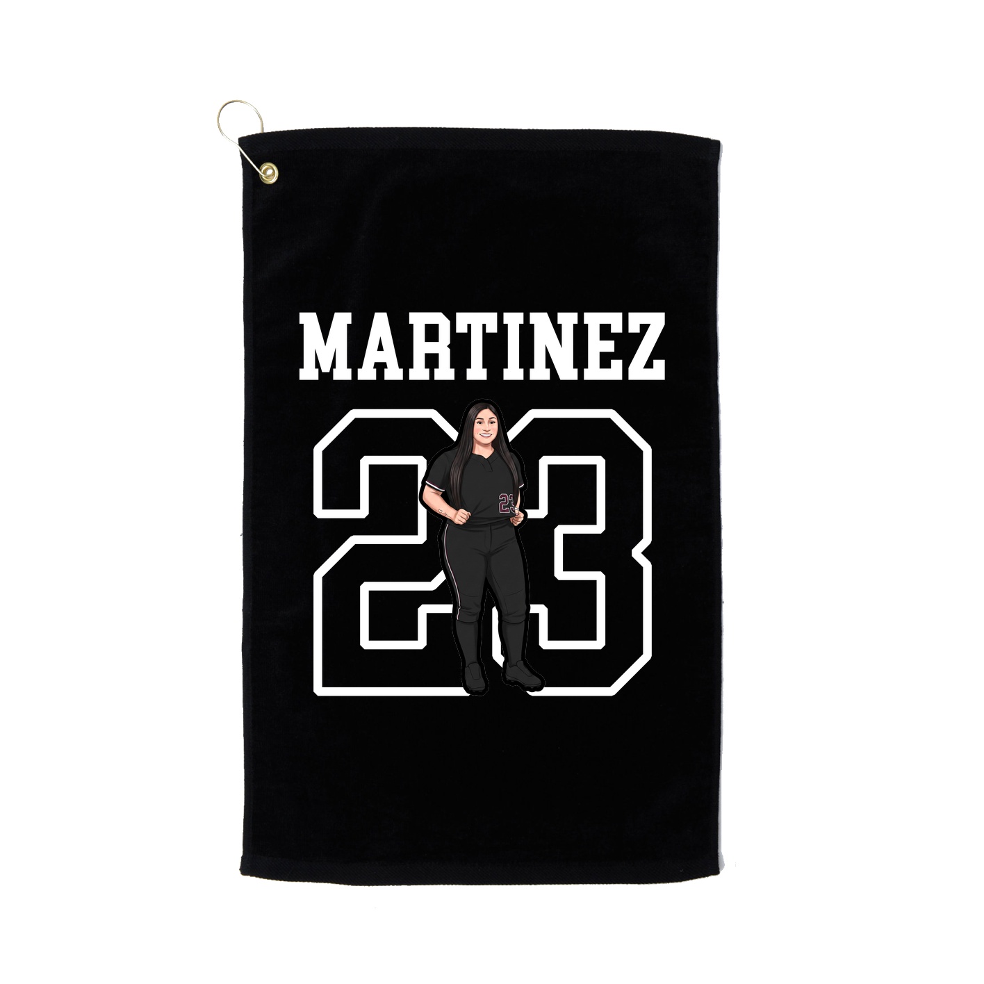 Golf Towel — Shirsey in Black