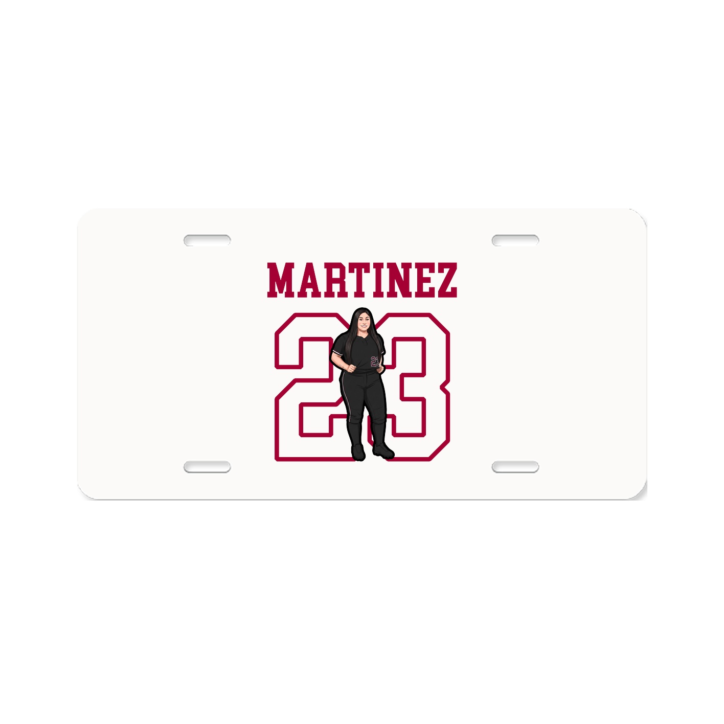 License Plate — Shirsey in Classic
