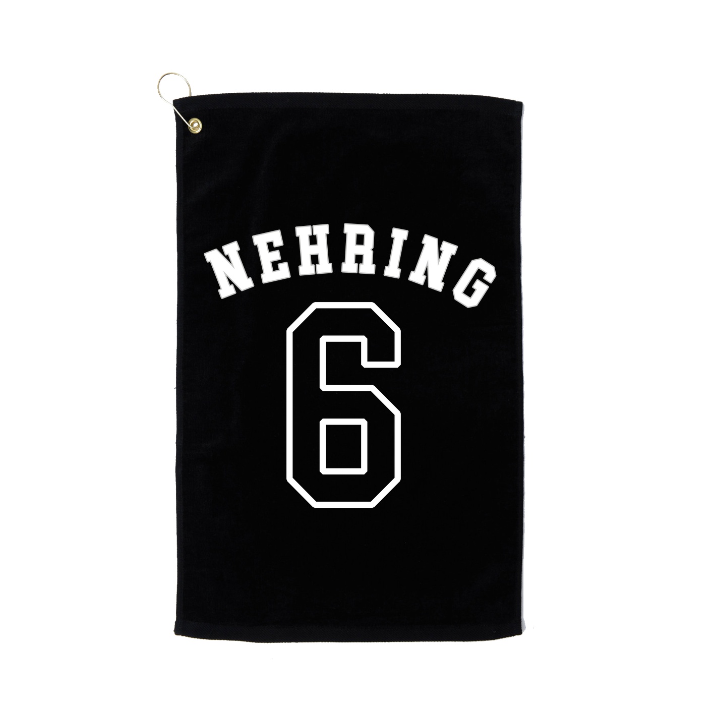 Golf Towel — Shirsey Arch in Black