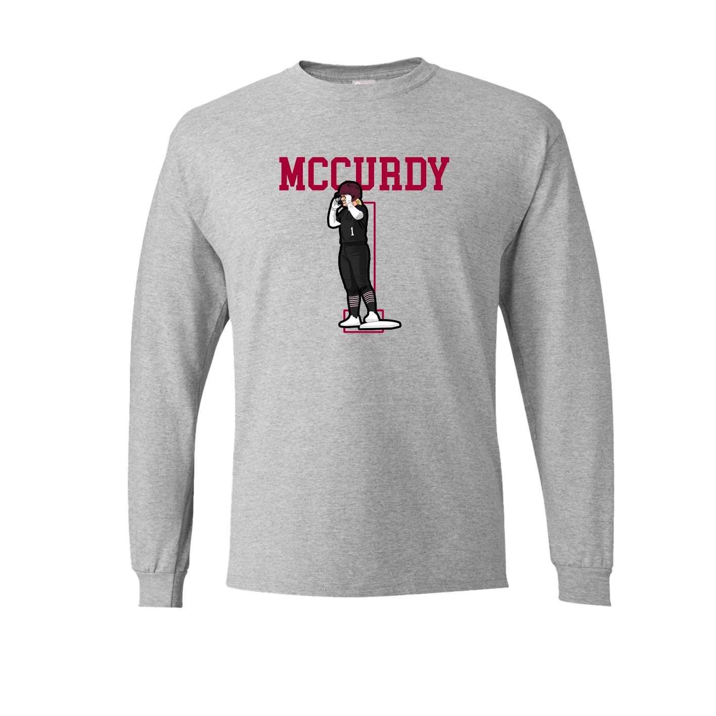 Long Sleeve Tee — Shirsey in Grey