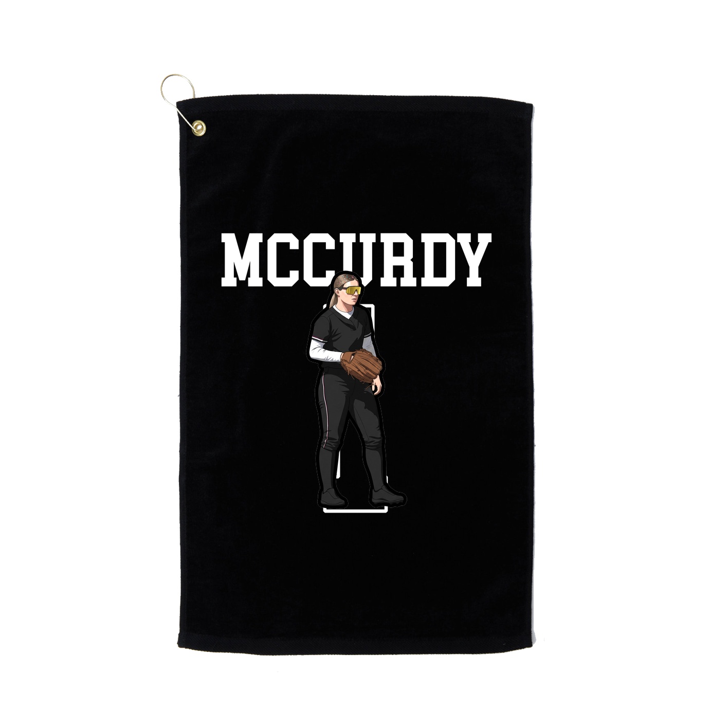 Golf Towel — Shirsey in Black