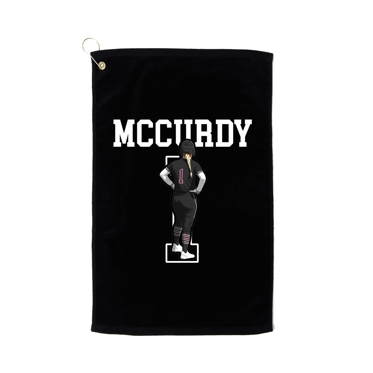 Golf Towel — Shirsey in Black