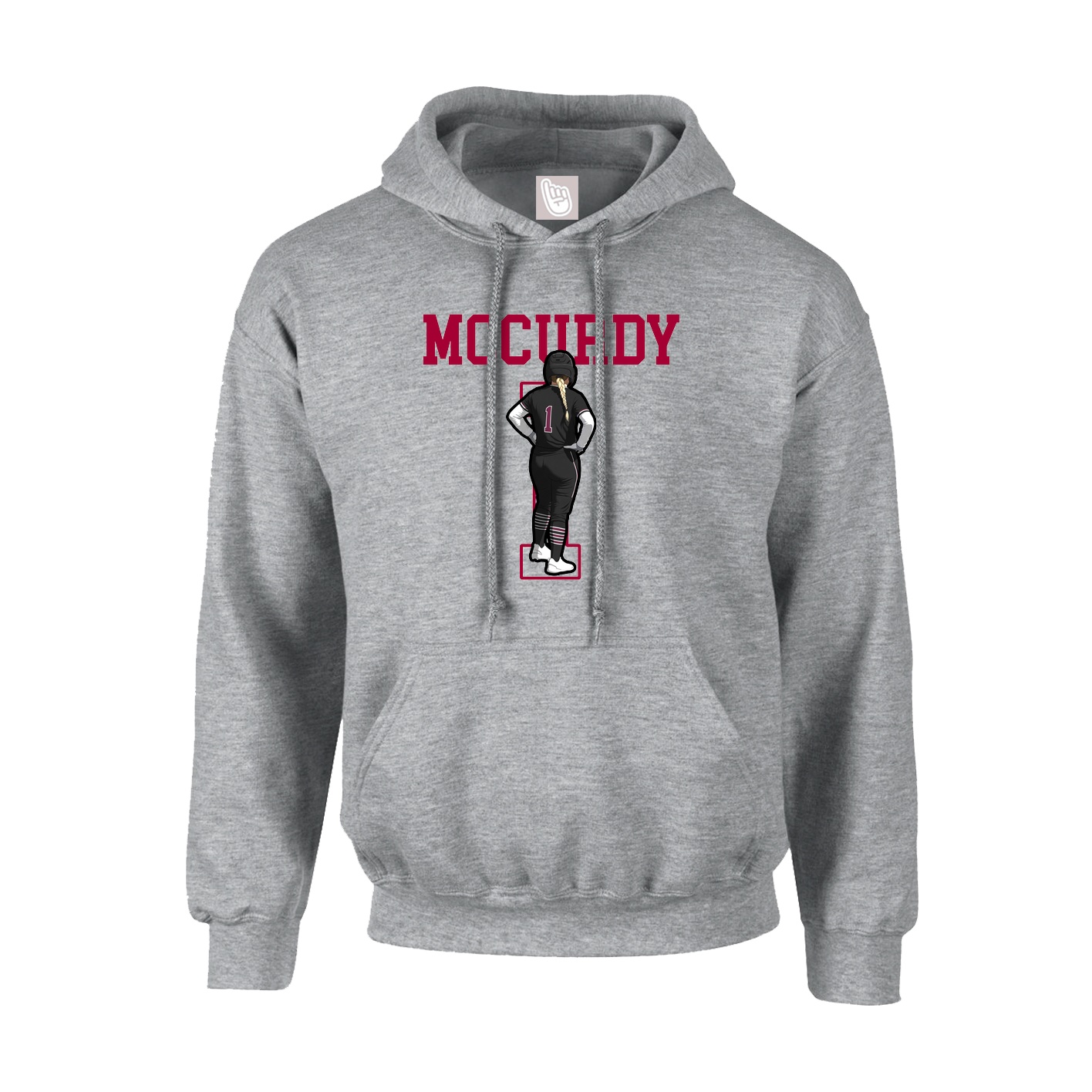 Hoodie — Shirsey in Grey