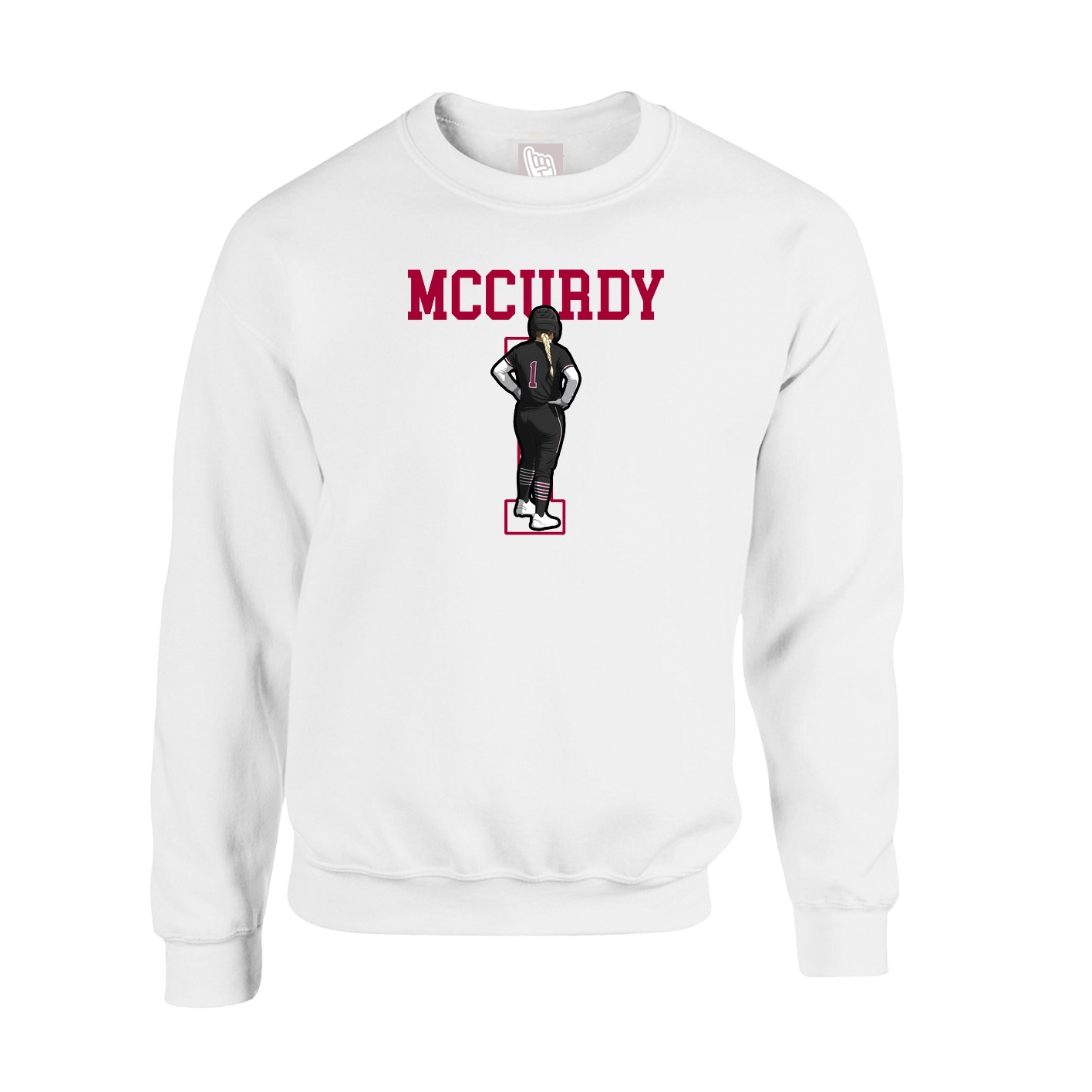 Fleece Crew — Shirsey in White