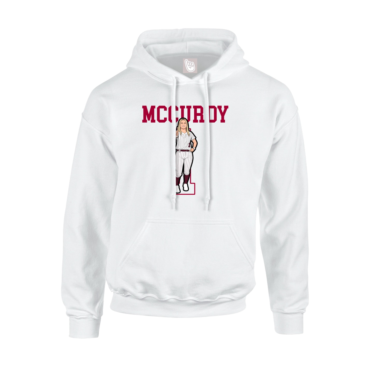Youth Hoodie — Shirsey in White