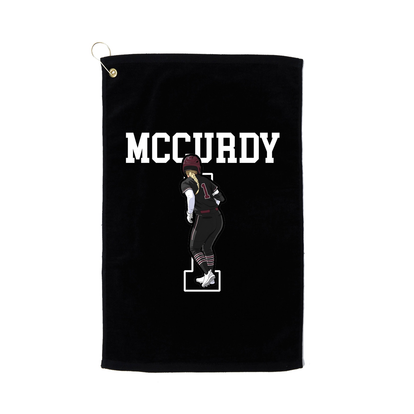 Golf Towel — Shirsey in Black