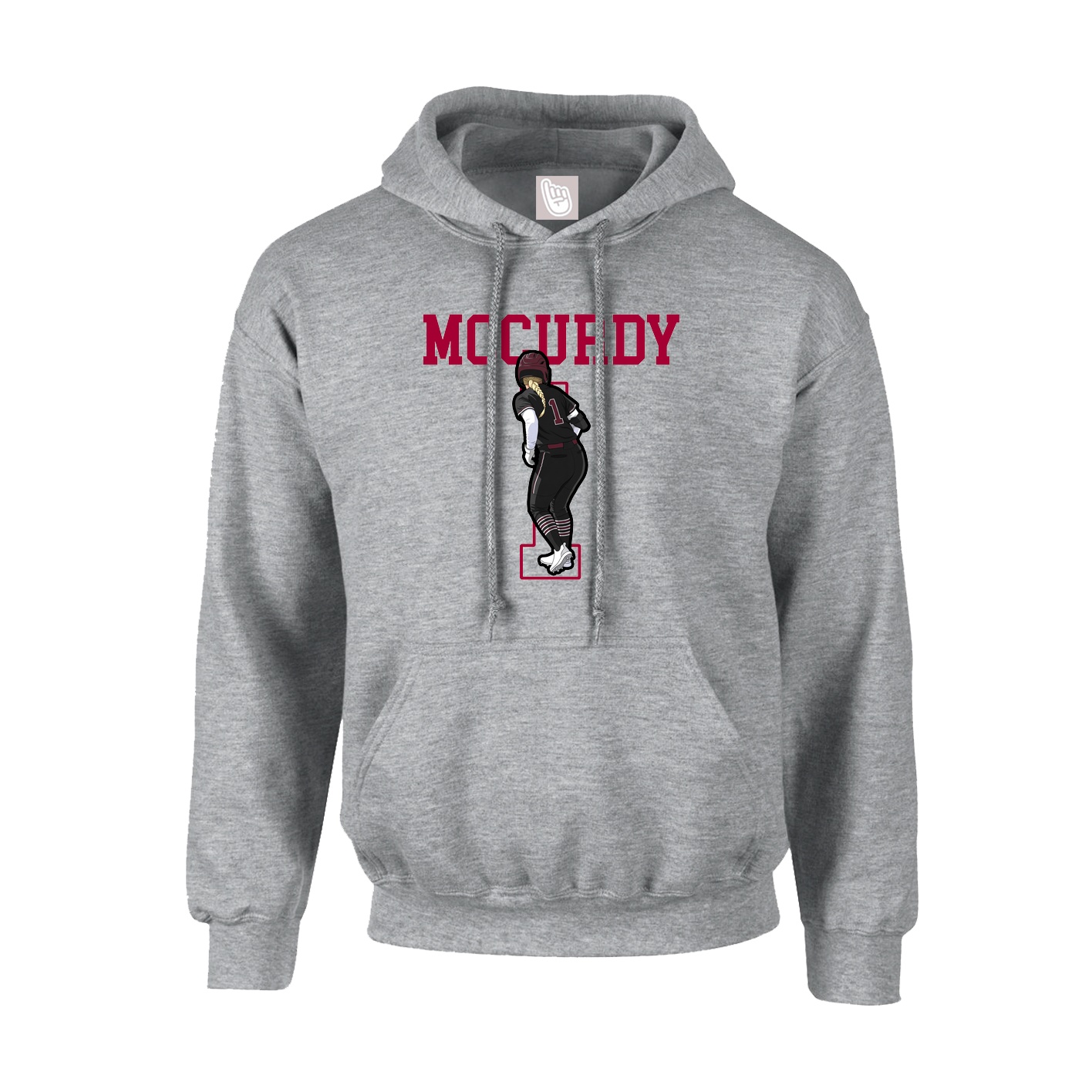 Hoodie — Shirsey in Grey