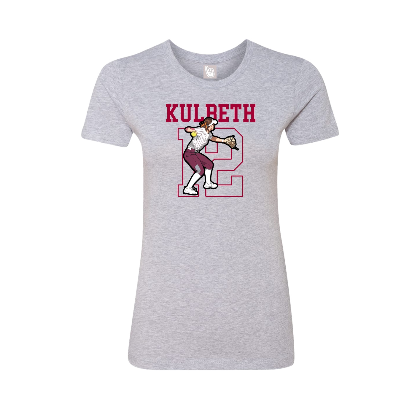 Fitted Women's Tee — Shirsey in Grey