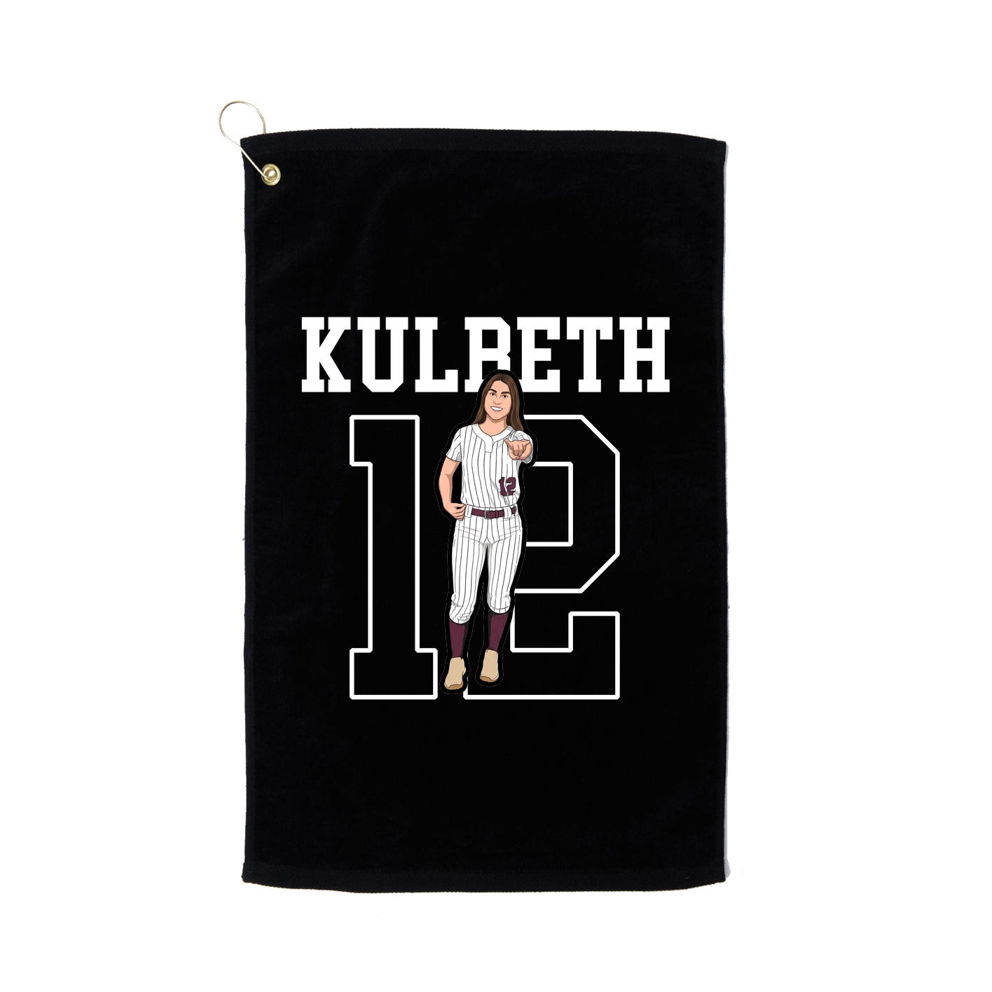 Golf Towel — Shirsey in Black