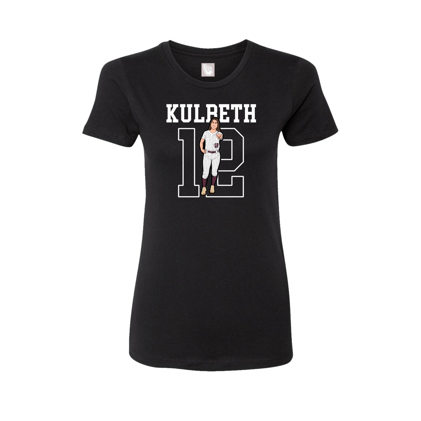 Fitted Women's Tee — Shirsey in Black